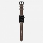 Nomad Horween Δερμάτινο Strap Traditional για Apple Watch 1,2,3,4 - 44mm-42mm - ΚΑΦΕ ΜΑΥΡΟ