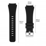 Tech Protect SMOOTHBAND λουράκι για Samsung galaxy smartwatch GEAR S3 - ΜΑΥΡΟ