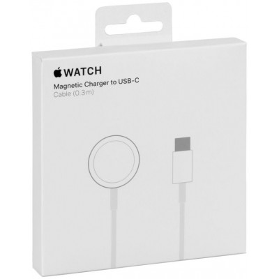 Apple Genuine Magnetic charging cable for Apple Watch to USB-C Cable - 0.3m - AP-MU9K2ZM/A