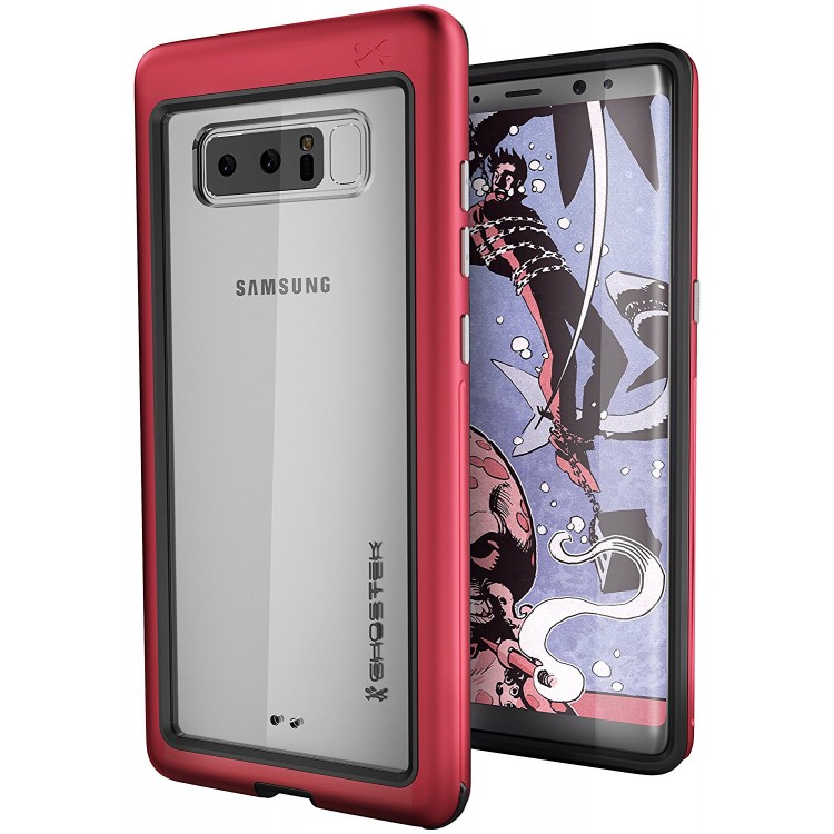 ΘΗΚΗ GHOSTEK Atomic Slim Rugged για for Samsung Galaxy NOTE 8 - ΚΟΚΚΙΝΟ - GHOCAS671