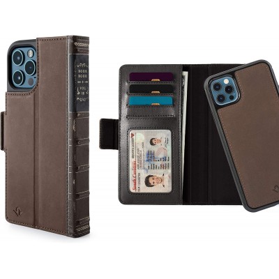 Case Twelve South BookBook Leather MagSafe FOLIO 3in1 for APPLE iPhone 12 PRO Max 6.7 - COGNAC BROWN - TW-12-2032 