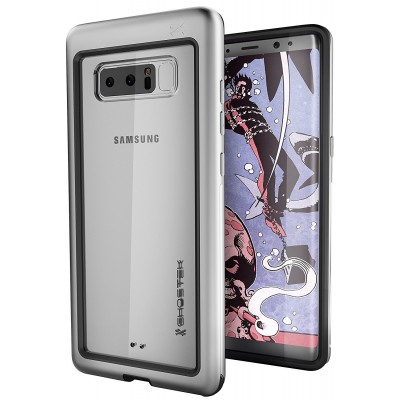 Case GHOSTEK Atomic Slim Rugged for Samsung Galaxy NOTE 8 - SILVER - GHOCAS675