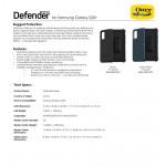 Θήκη Otterbox Defender για SAMSUNG GALAXY S20 PLUS - ΜΑΥΡΟ - 77-64156
