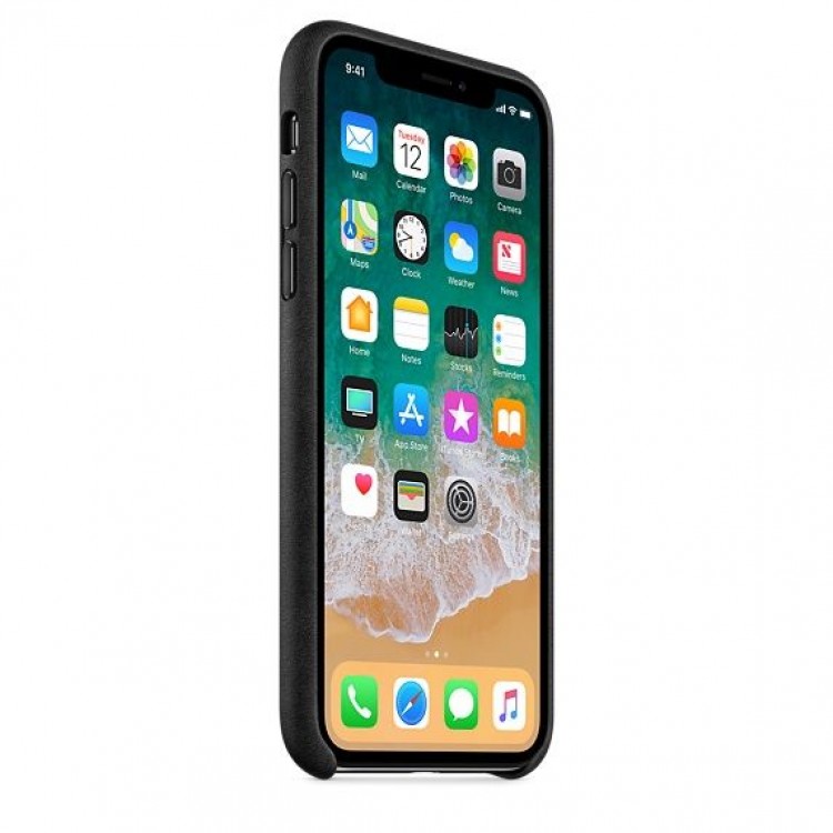 Θήκη Γνήσια Apple Δερμάτινη για iPhone 11 Pro 5.8 - ΜΑΥΡΟ - MWYE2ZMA
