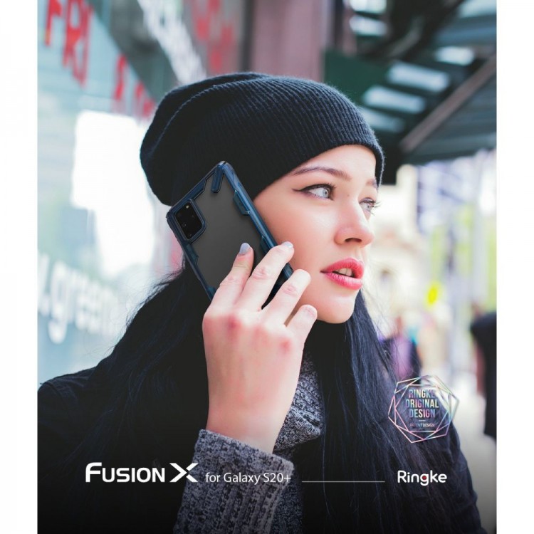 Θήκη RINGKE FUSION X για Samsung GALAXY S20+ PLUS - ΜΠΛΕ