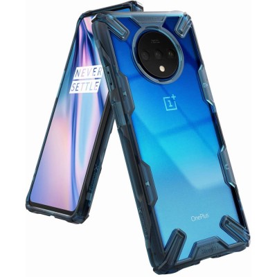 Case Ringke Fusion X for ONEPLUS 7T - SPACE BLUE