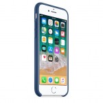 Θήκη Γνήσια Apple Silicone για iPhone 7, 8  - ΜΠΛΕ Midnight 