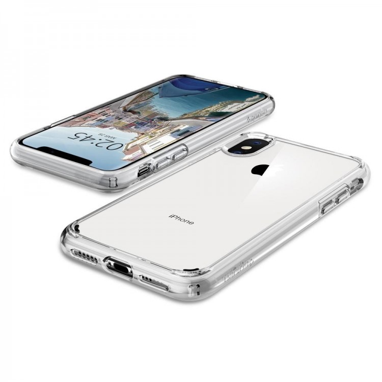 Θήκη Spigen SGP Ultra Hybrid για Apple iPhone XS MAX - ΔΙΑΦΑΝΟ - 065CS25127