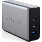 Satechi Desktop Charger 100W USB-C PD GaN Compact  Επιτραπέζιος φορτιστής HUB - ΓΚΡΙ - SA-ST-TC100GM-EU