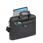 Solo Irving Slim Briefcase laptop Τσάντα μεταφοράς για 15.6 Laptop - ΜΑΥΡΟ - EXE150-4
