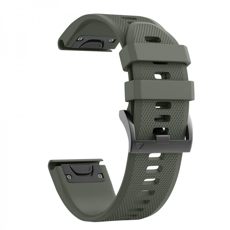 Tech Protect SMOOTH BAND λουράκι για GARMIN FENIX 5/6/6 PRO smartwatch - ΠΡΑΣΙΝΟ XAKI