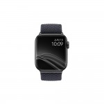 UNIQ Aspen Braided BAND Λουράκι για Apple Watch series 45/44/42mm - Granite ΓΚΡΙ - UNIQ-44MM-ASPOGRY