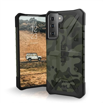 Case UAG Pathfinder SE for Samsung Galaxy S21 5G - forest camo GREEN - 212817117271