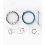 Ringke Bezel Στεφάνι προστασίας για Samsung Galaxy Gear S3, Watch 46mm - Aluminium - ΑΣΗΜΙ - RGK827ASLV Ringke Bezel Στεφάνι προστασίας για Samsung Galaxy Gear S3, Watch 46mm - Aluminium - ΑΣΗΜΙ - RGK827ASLV