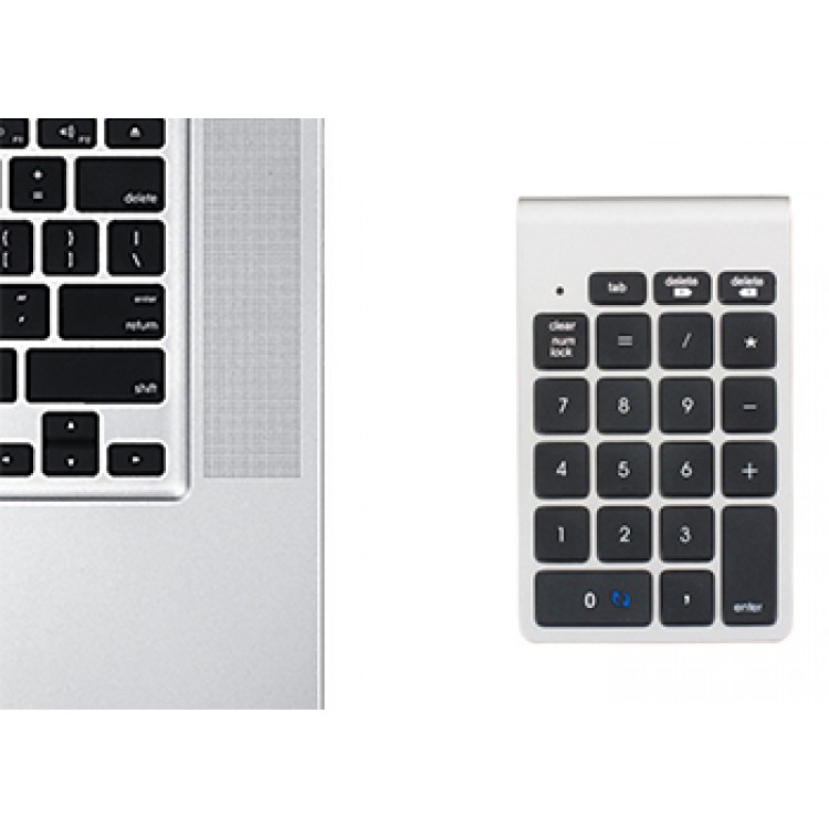 LMP Bluetooth NexGen Aluminium numerical Keypad με 21 πλήκτρα, wireless, aluminium design, OS X - 11400