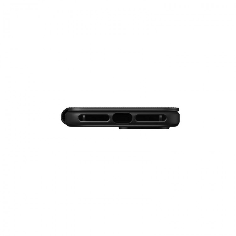 NOMAD θήκη Πορτοφόλι δερμάτινη Folio Rugged rustic MagSafe για Apple iPhone 13 PRO MAX 6.7 - ΜΑΥΡΟ - NM01079385