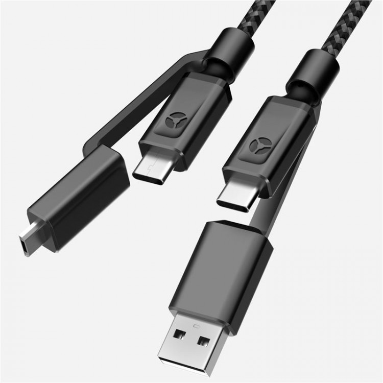 Nomad ULTRA RUGGED Universal USB C, 4 σε 1 Charge και Sync καλώδιο 1.5μ LINE - NM0B9BC000