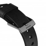 Nomad Horween Δερμάτινο Strap Modern για Apple Watch SERIES - 38mm/40mm/41mm - ΜΑΥΡΟ - NM1A31B000