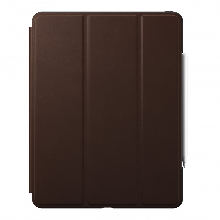 NOMAD θήκη δερμάτινη Folio για Apple iPad Pro 11 2021 - ΚΑΦΕ - NM01168485
