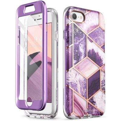 Case SUPCASE COSMO for Apple IPHONE 7, 8 , SE 2020 - PURPLE MARBLE