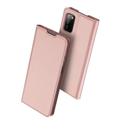 Case DUX DUCIS SkinPro Folio Wallet for Samsung Galaxy A03S 2021 - ROSEGOLD