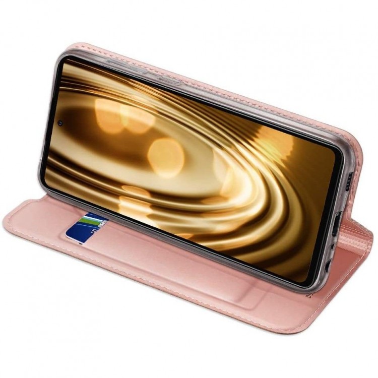Θήκη DUX DUCIS SkinPro Folio Wallet για Samsung Galaxy A72 2021 - ROSEGOLD