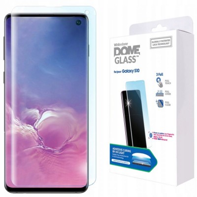 WHITESTONE DOME Γυαλί προστασίας ΑΝΤΙΚΑΤΑΣΤΑΣΗΣ REPLACEMENT Fullcover 3D 9H 0.33MM FULL CURVED για Samsung Galaxy S10e LITE - ΔΙΑΦΑΝΟ