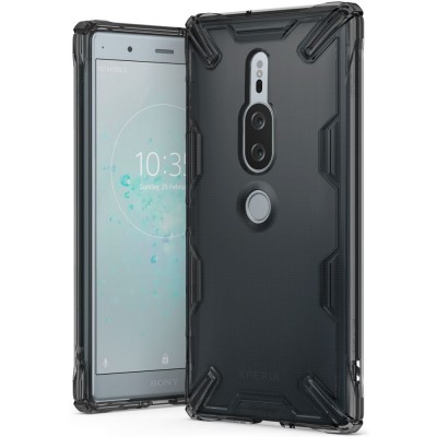 Θήκη RINGKE AIR X για SONY XPERIA XZ2 PREMIUM - ΔΙΑΦΑΝΟ ΓΚΡΙ - RARX-XZ2P-SB