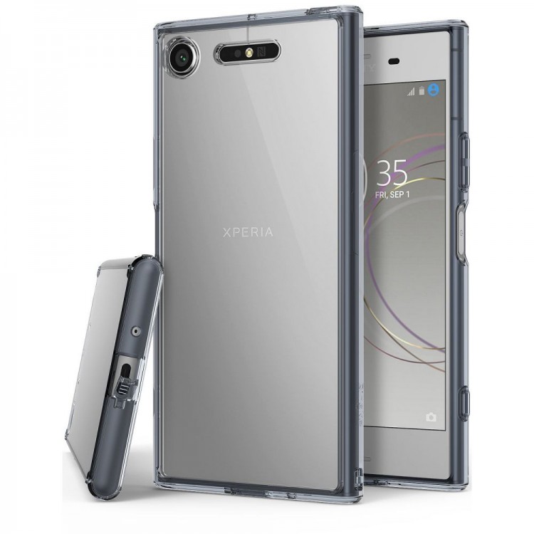 Θήκη RINGKE FUSION για SONY XPERIA XZ1 COMPACT 2017 - ΔΙΑΦΑΝΟ ΓΚΡΙ