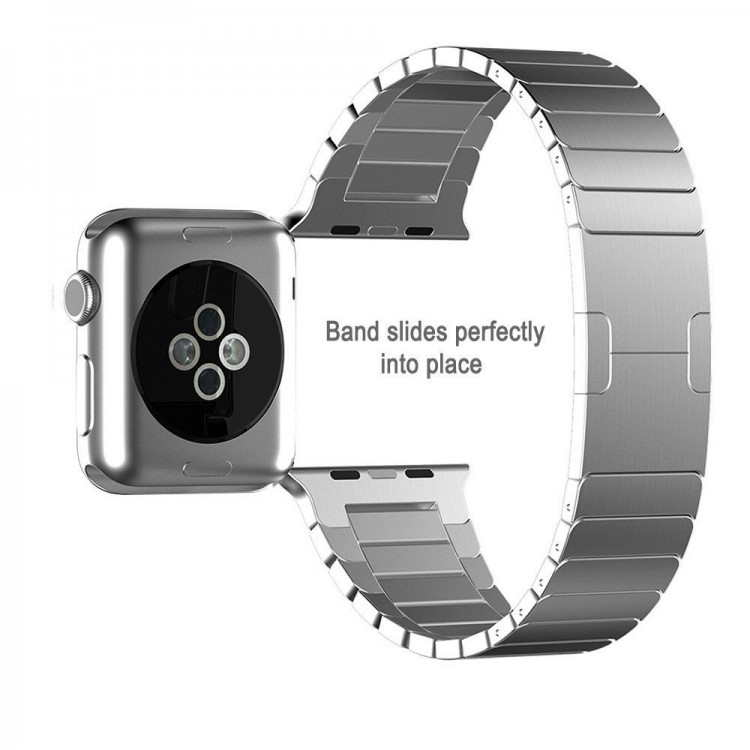 TECH-PROTECT LINKBAND Strap stainless steel για Apple Watch 1,2,3,4 - 42mm,44mm - ΑΣΗΜΙ