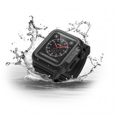 Θήκη Catalyst Αδιάβροχη για Apple Watch 3 , 2 42mm - MAYΡΟ - CAT42WAT3BLK