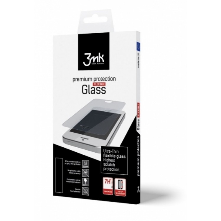 3MK Γυαλί προστασίας 7H FLEXIBLE GLASS για XIAOMI REDMI NOTE 9S, 9 PRO, 9 PRO MAX
