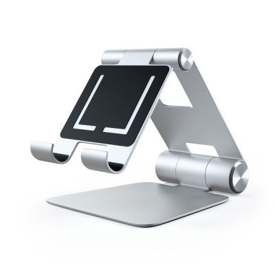 SATECHI R1 UNIVERSAL Aluminium stand holder for SmartPhones, Tablets, NOTEBOOK - SILVER - SA-ST-R1S 