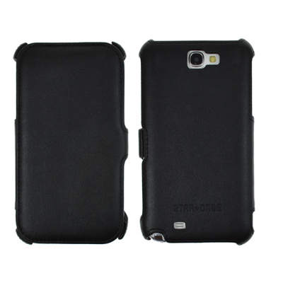 Case Star-Case Book Paris Flip Wallet Folio PU Leather for Samsung N7100 Note II - BLACK