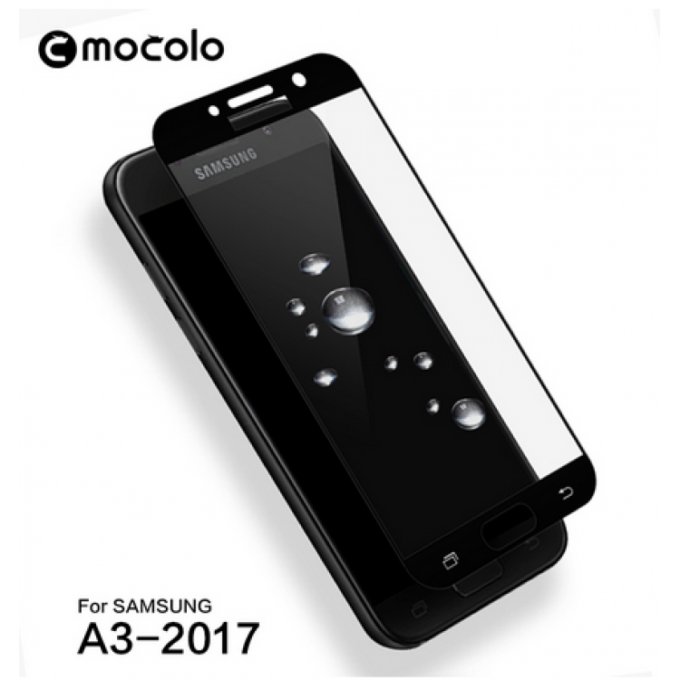 Γυαλί προστασίας Fullcover Case Friendly MOCOLO TG+3D 0.3MM Πλήρης επίστρωσης κόλλα Tempered Glass για Samsung Galaxy A02S 2021 - ΜΑΥΡΟ