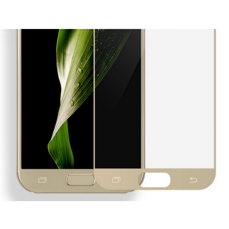 Γυαλί προστασίας Fullcover BS MOCOLO TG+3D 0.3MM Tempered Glass για Samsung Galaxy A3 2017 - ΜΑΥΡΟ 