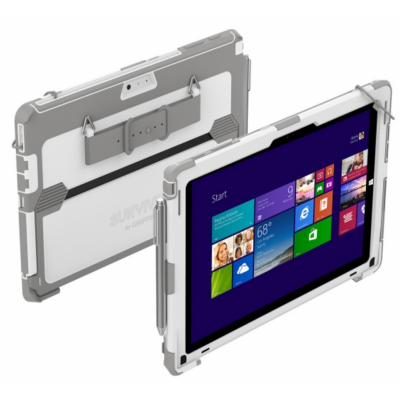 Case Griffin Survivor Medical Case for Microsoft Surface Pro 4,5,6 - WHITE GREY - GR-GFB-004-WHT