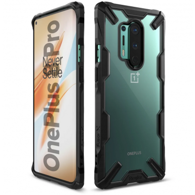 Case Ringke Fusion X for ONEPLUS 8 PRO - BLACK