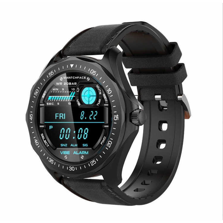 BlitzWolf Smartwatch Bluetooth 5.0 - ΜΑΥΡΟ - BW-HL3 