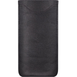 Θήκη Honju FIT Sleeve Pouch ΔΕΡΜΑΤΙΝΗ για iPhone SE 2020, iPhone 6,6s,7 και iPhone 8 - ΜΑΥΡΟ - HFAI7