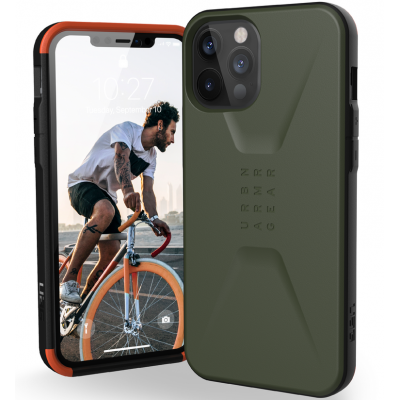 Θήκη UAG Civilian για Apple iPhone 12 PRO MAX 6.7 - Olive ΠΡΑΣΙΝΟ - 11236D117272
