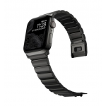 Nomad Steel BAND V2 Strap Bracelet για Apple Watch SERIES - 42mm-44mm - ΜΑΥΡΟ - NM1A41BXS0  