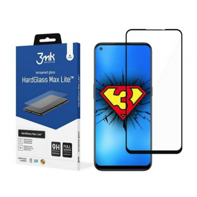 3MK Tempered Glass 9H HardGlass Max Lite GLASS for ONEPLUS Nord N10 5G - BLACK