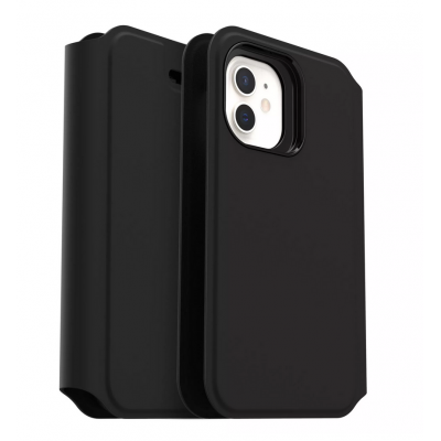 Θήκη Otterbox Strada Series Via Μαγνητική Πορτοφόλι για Apple iPhone 12 mini - ΜΑΥΡΟ - 77-65385