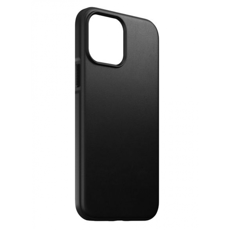 NOMAD θήκη δερμάτινη Rugged rustic MagSafe για Apple iPhone 13 6.1 - ΜΑΥΡΟ - NM01061885