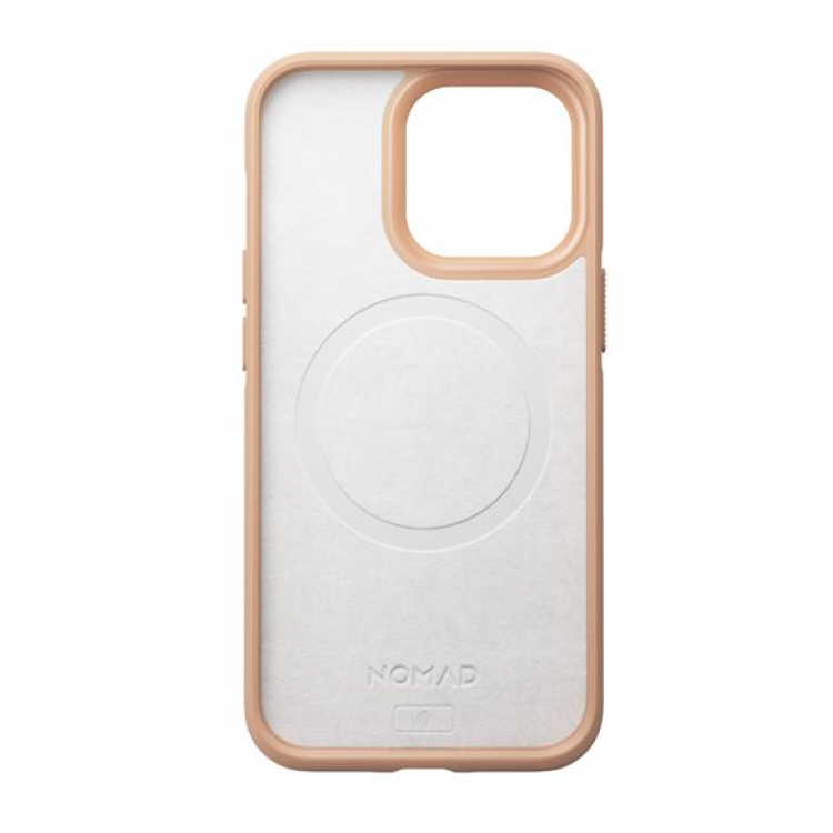NOMAD θήκη δερμάτινη Rugged rustic MagSafe για Apple iPhone 13 Pro 6.1 - NATURAL - NM01066385 