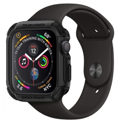 Spigen SGP Tough Armor θήκη για Apple Watch 4 44MM - BLACK - 062CS24477