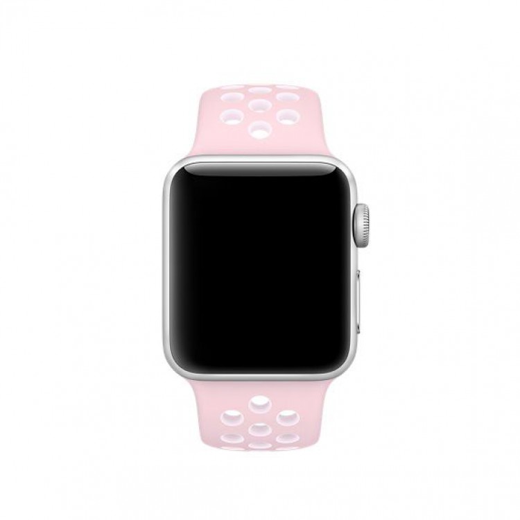 TECH-PROTECT SOFTBAND Strap Modern για Apple Watch 1,2,3,4 - 38MM 40ΜΜ - ΡΟΖ ΛΕΥΚΟ