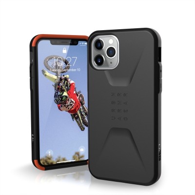 Θήκη UAG Civilian για Apple iPhone 11 PRO - ΜΑΥΡΟ - 11170D114040