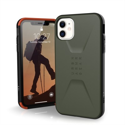 Θήκη UAG Civilian για Apple iPhone 11 - Olive drab ΠΡΑΣΙΝΟ - 11171D117272